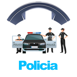 Llamar a la police nacional civil (911)
