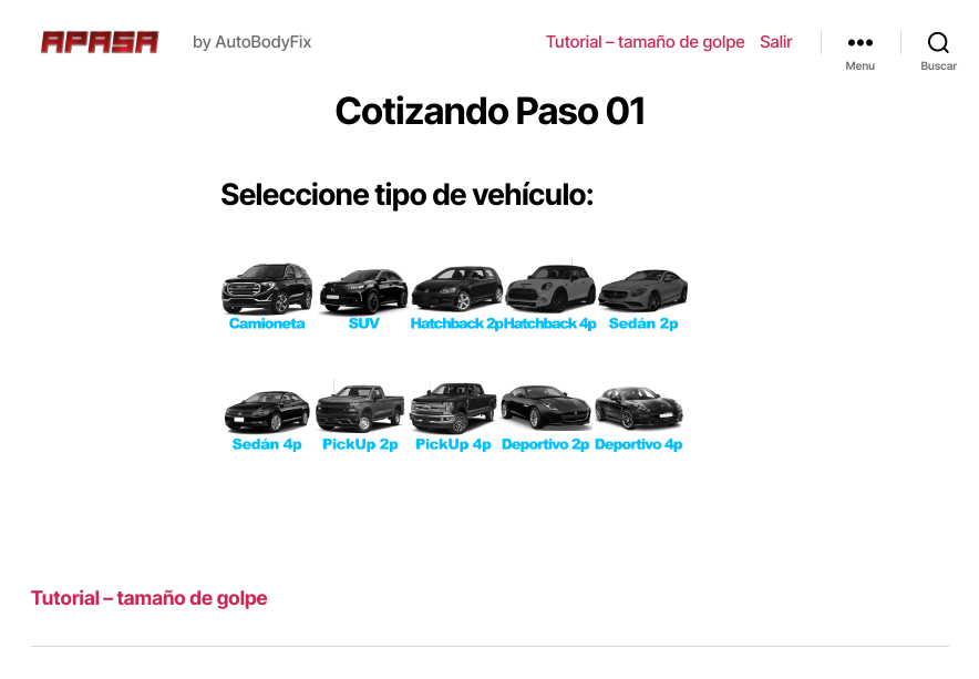 apasa cotizador de choques guatemala by autobodyfix